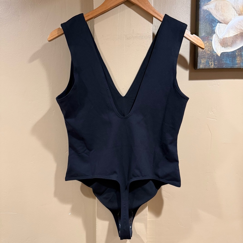 Intimately by Free People Keep It Sleek Black Bodysuit - Picture 3 of 7
